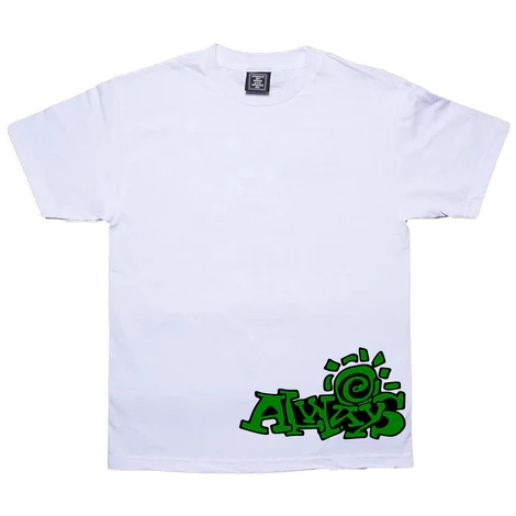 Adwysd Always Suns Out White T Shirt - adwysd UK