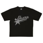 Always Star Up Tshirt Black