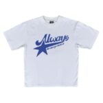 Always Star Up Tshirt White