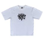 Black Concrete Solid Logo @Sun Tshirt White